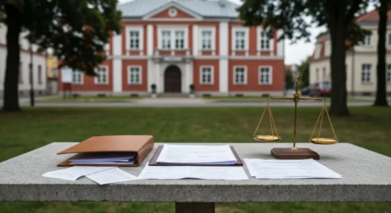 Dokumenty do pozwu o zadośćuczynienie i rentę na tle sądowej architektury Olsztyna